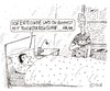 Cartoon: Ha Ha... (small) by Christian BOB Born tagged blind,krank,suppe,essen,bett,mecker,buchstaben