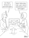 Cartoon: Versager (small) by besscartoon tagged paar,beziehung,ehe,versager,krankenhaus,mann,frau,arzt,tod,sterben,herzversagen,bess,besscartoon