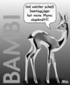 Cartoon: Waidmannsheil (small) by besscartoon tagged tiere,bambi,reh,mutter,mama,kind,abgeknallt,gewalt,jäger,sonntagsjäger,jagd,bess,besscartoon