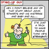 Cartoon: SUG think hes straight john edwa (small) by rmay tagged sug,think,hes,straight,john,edwards