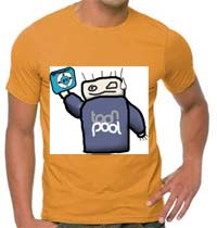 Shirt with JPG image