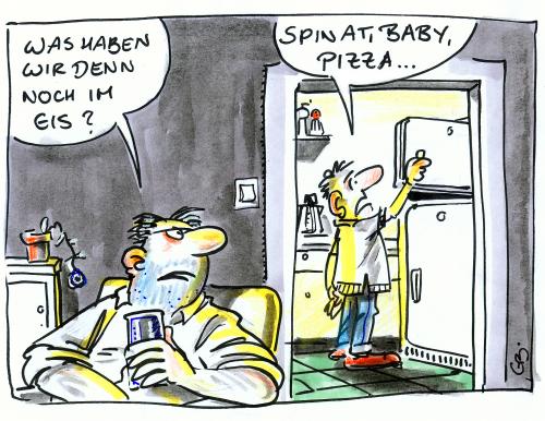 Cartoon: ... (medium) by GB tagged tod,säugling,erziehung,babymord,parents,eltern,kinder,children,family,kinder,eltern,familie,spinat,pizza,baby,eingefroren,kühlschrank,gefrierfach,gesellschaft,erziehung,bildung,kind,verwahrlosung,jugendamt,familienplanung,familiendrama,kindesmissbrauch,kindesmisshandlung,kindsmord,kindsmörder,heim,pädophilie,misshandlung,schutzbefohlene,kinderhilfe,jugendhilfe,child abuse,sohn,tochter,child,abuse