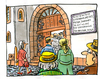 Cartoon: ... (small) by GB tagged katholisch,kirche,church,catholic,missbrauch,kloster,pater,kinder,schüler,internat,zögling