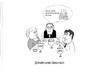 Cartoon: große Koalition (small) by Retlaw tagged bischof