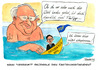 Cartoon: Machtkampf in der FDP (small) by Mario Schuster tagged karikatur,cartoon,mario,schuster,rößler,brüderle,fdp,wahl,niedersachsen