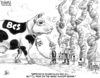 Cartoon: Magic Playoff Beans (small) by karlwimer tagged ncaa football championship playoff jack beanstalk cash cow business