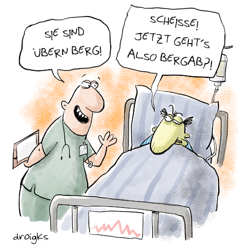 Berg auf