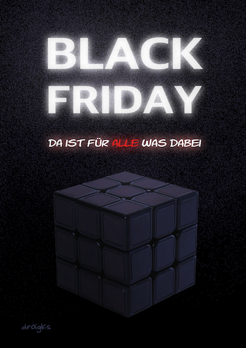 Cartoon: Black Friday (medium) by droigks tagged black,friday,schwarzer,freitag,schnäppchen,angebot,shopping,sale,droigks,kaufrausch,konsument,rabatt,einkauf,black,friday,schwarzer,freitag,schnäppchen,angebot,sale,droigks,kaufrausch,konsument,rabatt,einkauf