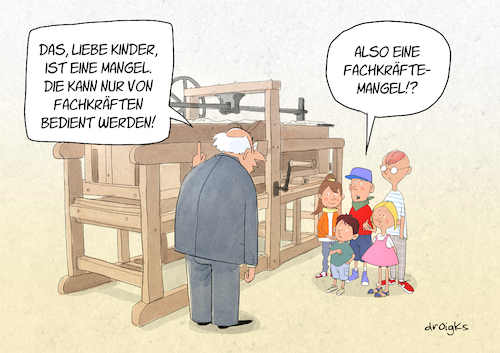 Cartoon: Fachkräftemangel (medium) by droigks tagged wäschemangel,mangel,fachkräftemangel,fachkraft,mangelzustand,wirtschaft,arbeitskraft,berufsausbildung,droigks,arbeitsplatz,arbeitnehmer,arbeitgeber,qualifikation,volkswirtschaft,ökonomie,arbeitsverhältnis,arbeitskräfteangebot,fachkräfteengpass,lohnhöhe,wäschemangel,mangel,fachkräftemangel,fachkraft,mangelzustand,wirtschaft,arbeitskraft,berufsausbildung,droigks,arbeitsplatz,arbeitnehmer,arbeitgeber,qualifikation,volkswirtschaft,ökonomie,arbeitsverhältnis,arbeitskräfteangebot,fachkräfteengpass,lohnhöhe