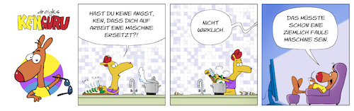 Cartoon: fauler Sack-Maschine (medium) by droigks tagged arbeitswelt,faulheit,job,maschine,rationalisierung,gefeuert,kündigung,life,work,balance,jobsicherheit,arbeitsgarantie,joberhalt,arbeitswelt,faulheit,job,maschine,rationalisierung,gefeuert,kündigung,life,work,balance,jobsicherheit,arbeitsgarantie,joberhalt