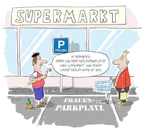 Frauenparkplatz