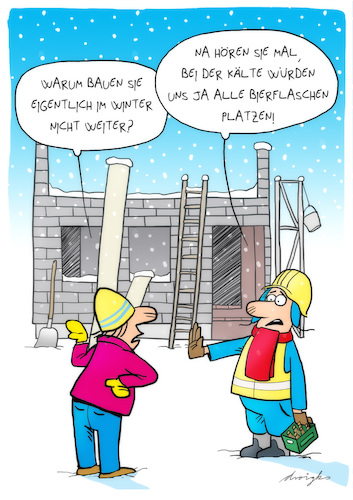 Handwerk im Winter