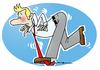 Cartoon: auf den Schlips getreten (small) by droigks tagged schlips,droigks,redewendung,tie,beleidigt,zu,nahe,getreten,kritik,gekraenkt