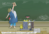 Cartoon: Math2022 (small) by droigks tagged cartoon,comic,droigks,mathematik,weltformel,math2022,tafel,hörsaal,reinemachen,reinemachfrau