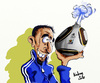 Cartoon: Franck Ribery (small) by kadran tagged franck,ribery,coupe,du,monde,fifa,2010