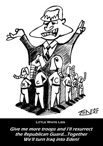 Cartoon: Mac Canes Republican Guard (medium) by Tzod Earf tagged cartoon