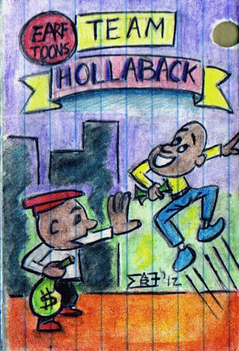 Cartoon: Team Hollaback (medium) by Tzod Earf tagged washington,george,kenineastman,conservative,united,states,pagan,republic,liberty,libertas,justice,dollar,bill,masonry,republican
