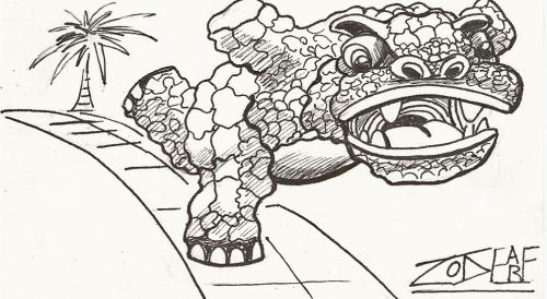 Cartoon: The Infamous Rocktopotamus (medium) by Tzod Earf tagged describbles