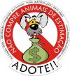 Cartoon: Adote (small) by Miaaudote tagged dog street puppy miaaudote palmas tocantins brasil pet cao cachorro vira lata adote adocao animals