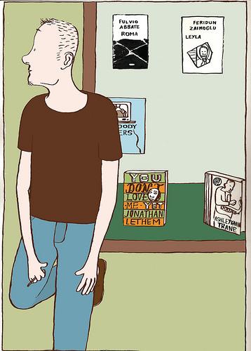 Cartoon: bookshop (medium) by marco petrella tagged book