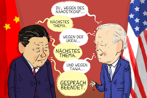 Treffen Biden und Xi