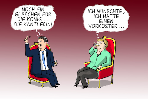 treffen merkel söder