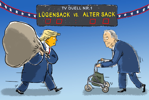 tv duell trump biden