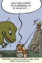 Cartoon: kommunikationstechniktücken (small) by leopold maurer tagged kommunikation,technik,rücken,handy,steinzeit,mobil,dinosaurier,telefon