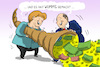 Cartoon: konjunkturpaket in deutschland (small) by leopold maurer tagged konjunkturpaket,corona,krise,deutschland,merkel,scholz