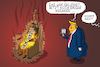 Cartoon: Letzte Amtshandlungen (small) by leopold maurer tagged trump,usa,assange,demokratie,feindlich,wahl,präsident