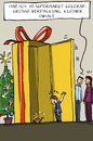 Cartoon: weihnachten und Verpackung (small) by leopold maurer tagged weihnachten,geschenk,verpackung,kinder,weihnachtsbaum