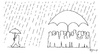 Cartoon: umbrella (small) by TTT tagged tang,cartoon