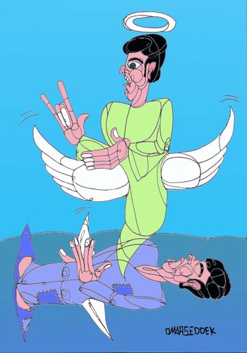Cartoon: Poverty (medium) by omar seddek mostafa tagged poverty