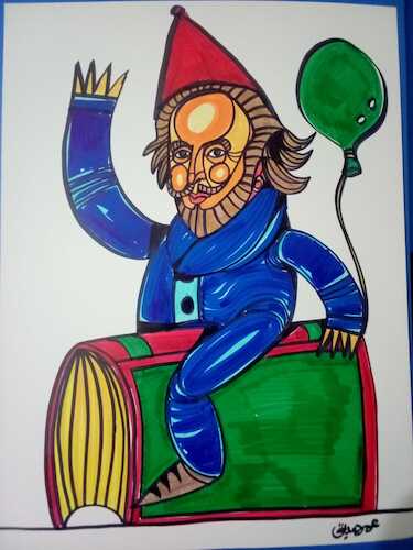Cartoon: Shakespeare (medium) by omar seddek mostafa tagged shakespeare