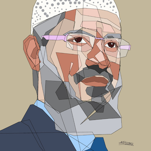 Cartoon: Zacker Nike (medium) by omar seddek mostafa tagged 