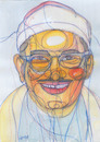 Cartoon: Muhammad Siddiq Al Minshawi (small) by omar seddek mostafa tagged muhammad,siddiq,al,minshawi