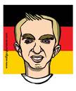 Cartoon: philipp lahm (small) by wolfi tagged lahm,deutschland,fussball,wm,karikatur,spieler