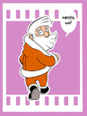 Cartoon: Santa 2014-4 (small) by cosmo9 tagged santa,weihnachten,ende
