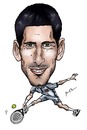 Cartoon: Novak Djokovic (small) by Perics tagged novak,djokovic,tennis,caricature,atp,tour