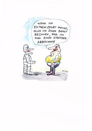 Cartoon: Extremsport (medium) by MIRK tagged satire