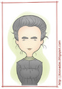 Cartoon: Madame Curie (small) by Freelah tagged marie,curie,nobel,scientist,physics,chemistry