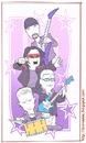 Cartoon: U2 (small) by Freelah tagged u2