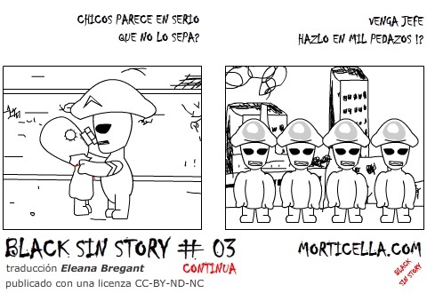 Cartoon: Black Sin Story 3 ES (medium) by morticella tagged bsses,morticella,gratis,manga,anime,fumetti,comics