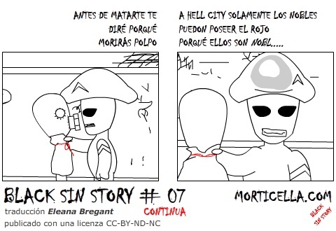 Cartoon: Black Sin Story 7 ES (medium) by morticella tagged comics,fumetti,anime,manga,gratis,morticella,bsses