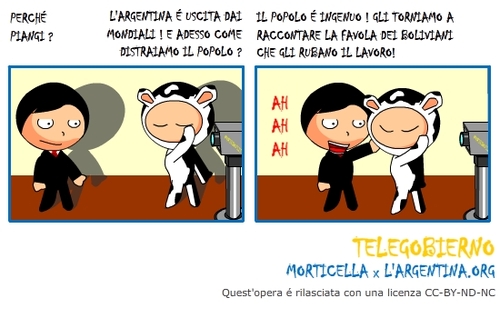 Cartoon: Telegobierno 5 (medium) by morticella tagged morticella,vignette,striscie,anime,manga,gratis,free