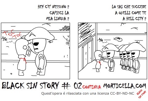 Cartoon: Black Sin Story 1 Completo (medium) by morticella tagged morticella,fumetti,manga,anime,comics,fumetto,vignette,strisce,cartoons,gratis