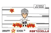 Cartoon: US lesson 0 Strip 23 (small) by morticella tagged uslesson0,unhappy,school,morticella,manga