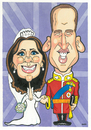 Cartoon: Kate and Prince William. (small) by Ca11an tagged kate,prince,william