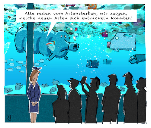 Cartoon: Aquarium (medium) by Jan Rieckhoff tagged plastik,plastikverpackung,kunststoff,abfall,müll,meer,weltmeere,pazifik,atlantik,ozean,umwelt,verschmutzung,recycling,umweltbelastung,natur,klima,co2,treibhausgase,atmosphäre,erde,gaia,umweltbewusstsein,artenvielfalt,artenschwund,tierwelt,tiere,fische,aussterben,cartoon,witz,comic,karikatur,jan,rieckhoff,plastik,plastikverpackung,kunststoff,abfall,müll,meer,weltmeere,pazifik,atlantik,ozean,umwelt,verschmutzung,recycling,umweltbelastung,natur,klima,co2,treibhausgase,atmosphäre,erde,gaia,umweltbewusstsein,artenvielfalt,artenschwund,tierwelt,tiere,fische,aussterben,cartoon,witz,comic,karikatur,jan,rieckhoff