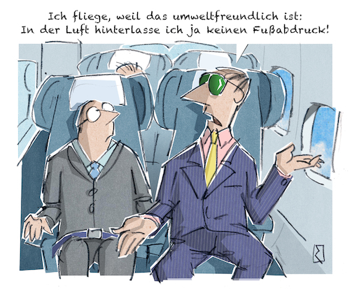 Cartoon: Im Flieger (medium) by Jan Rieckhoff tagged flieger,fliegen,flugzeug,flug,fluglinie,fluggesellschaft,airline,passagier,luft,atmosphäre,klima,cozwei,klimaneutral,klimaerwärmung,umwelt,umweltfreundlich,umweltschutz,nachhaltig,ökologie,ökologisch,fußabdruck,klimabilanz,gewissen,kohlendioxid,ausgleich,abgas,kondensstreifen,ausstoß,klimasünder,klimaschädlich,cartoon,comic,witz,karikatur,jan,rieckhoff,flieger,fliegen,flugzeug,flug,fluglinie,fluggesellschaft,airline,passagier,luft,atmosphäre,klima,cozwei,klimaneutral,klimaerwärmung,umwelt,umweltfreundlich,umweltschutz,nachhaltig,ökologie,ökologisch,fußabdruck,klimabilanz,gewissen,kohlendioxid,ausgleich,abgas,kondensstreifen,ausstoß,klimasünder,klimaschädlich,cartoon,comic,witz,karikatur,jan,rieckhoff